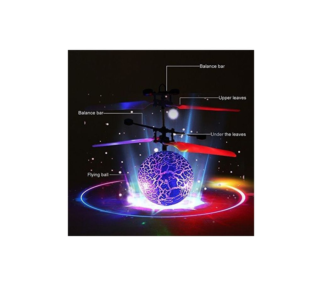 UFO Flying Toys, With Shining LED Lighting for Kids