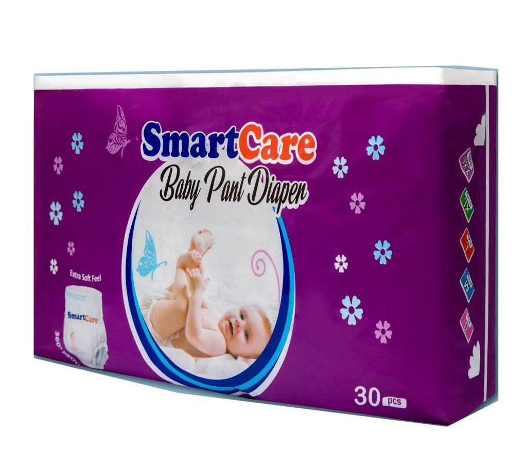 Smart Care Baby Diaper Pant- L 30pcs