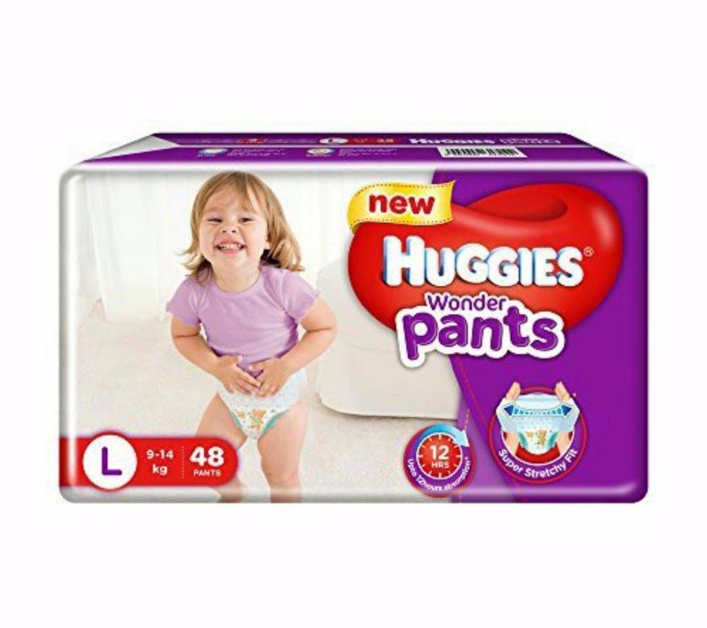 Huggies wonder pants L (9-14kg) 48p