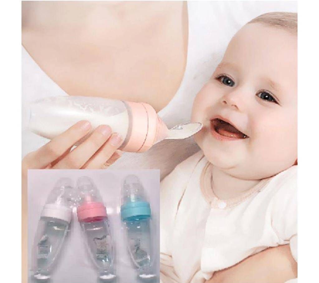  Infant Feeding Spoon Silica Gel 