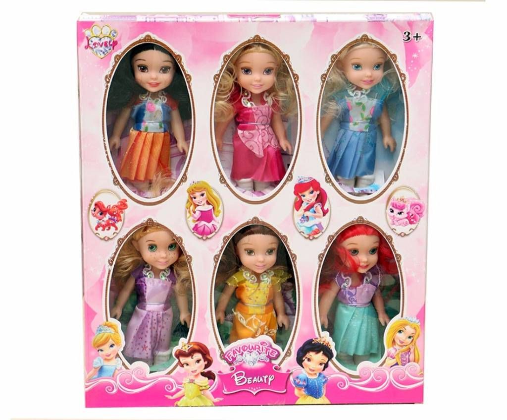 Favourite beauty Doll set- 6 piece