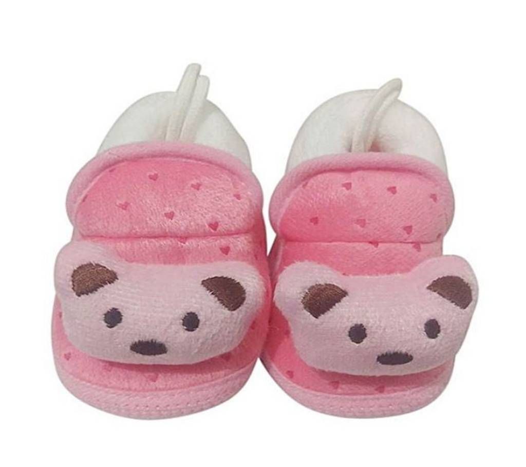 Cotton Socks for Baby-Pink and White