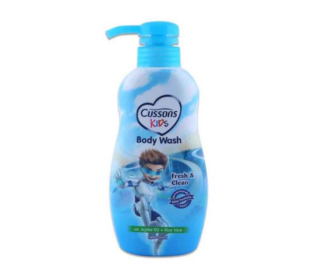 CUSSONS KIDS Body Wash - Fresh And Clean With Jojoba Oil And Aloe Vera 350 ml (Indonesia)