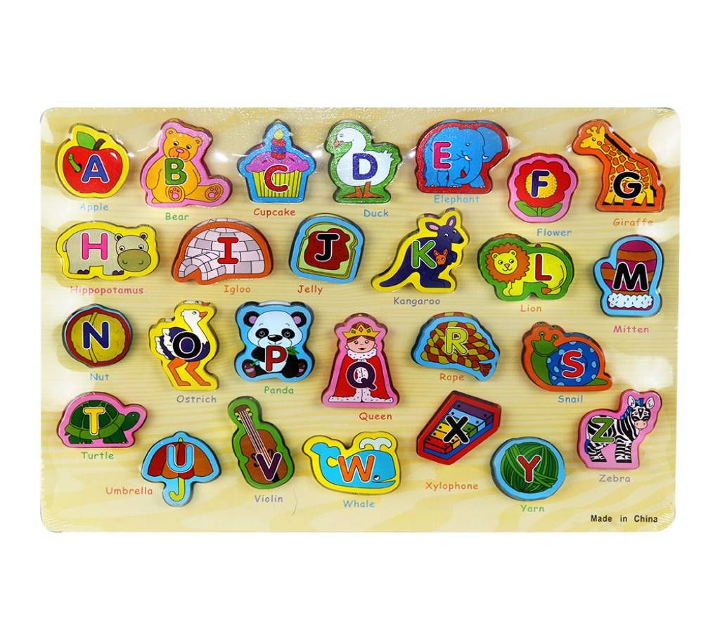 Alphabetical Learning Board For Kids