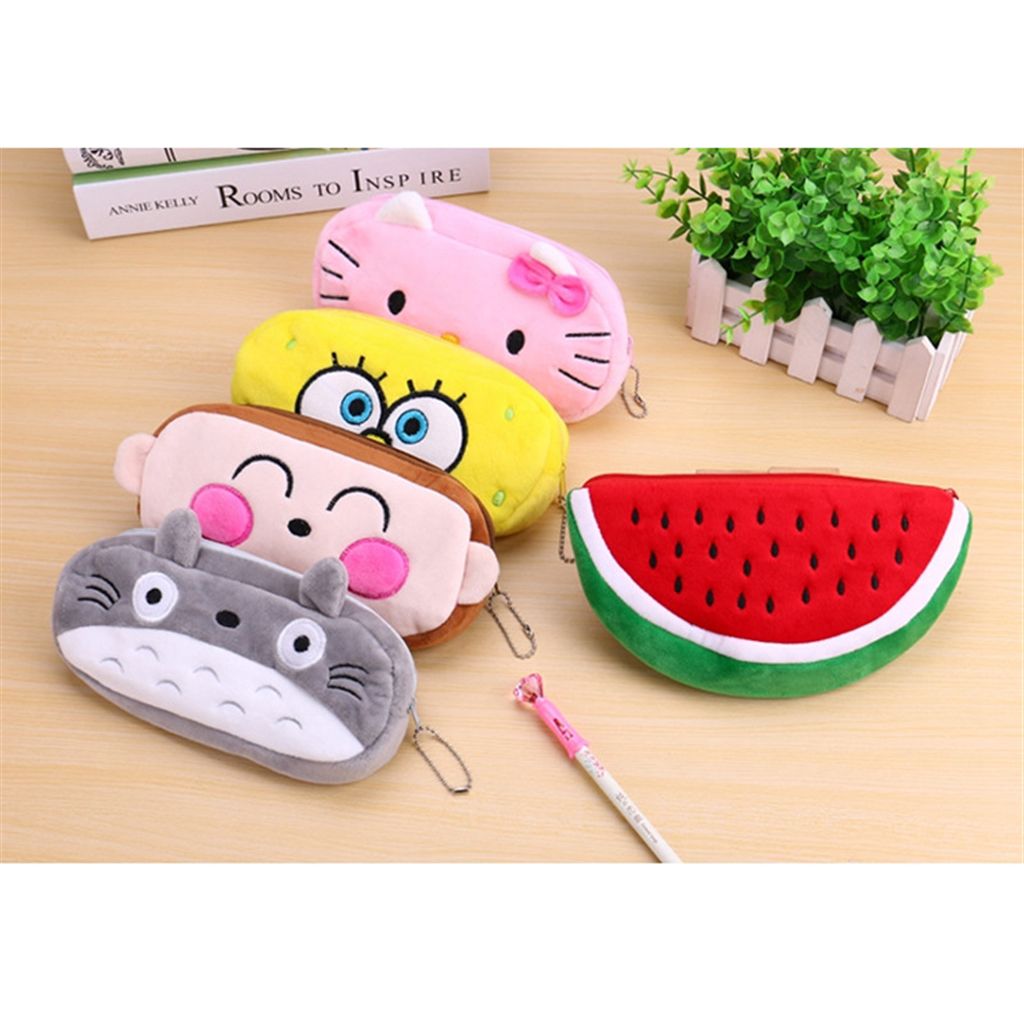 Multi-Style Cartoon Pencil Bag