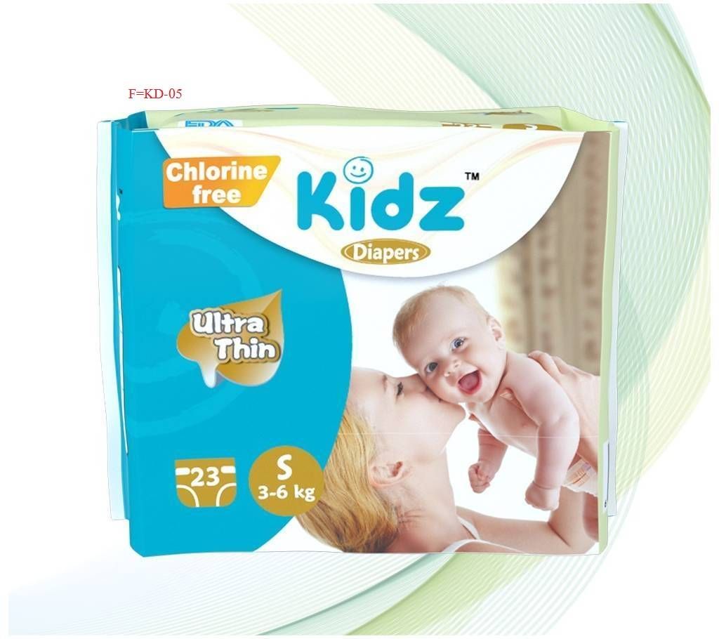Kidz Diapers S (3-6kg). F=KD-05