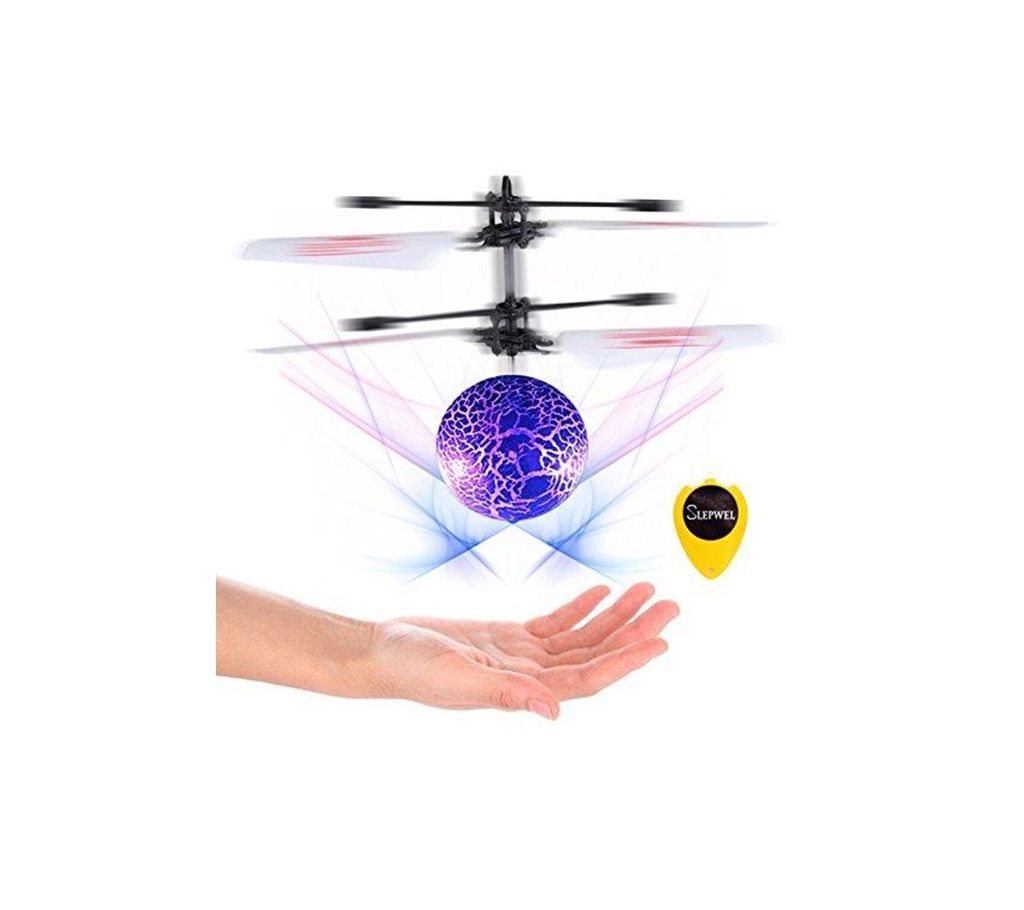 Flying Magic Ball With LED Light-Blue