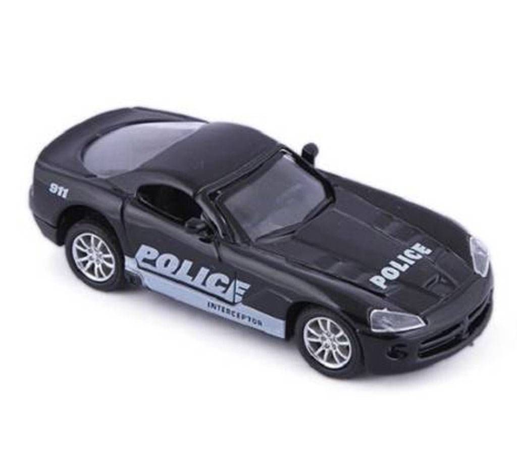 Police Car Toy - Black