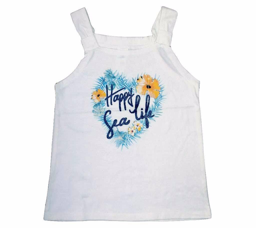 Happy Sea Life Kids Sando Shirt