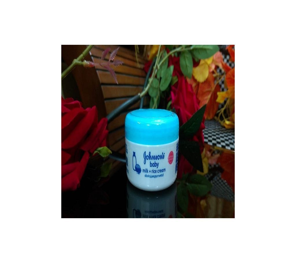 Johnsons Baby milk+rice Cream - 50ml - ZAC