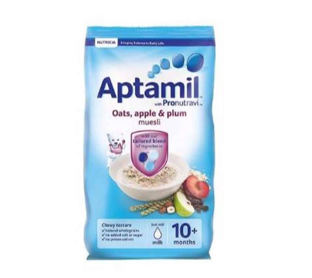 Aptamil Oats, apple & plum muesli