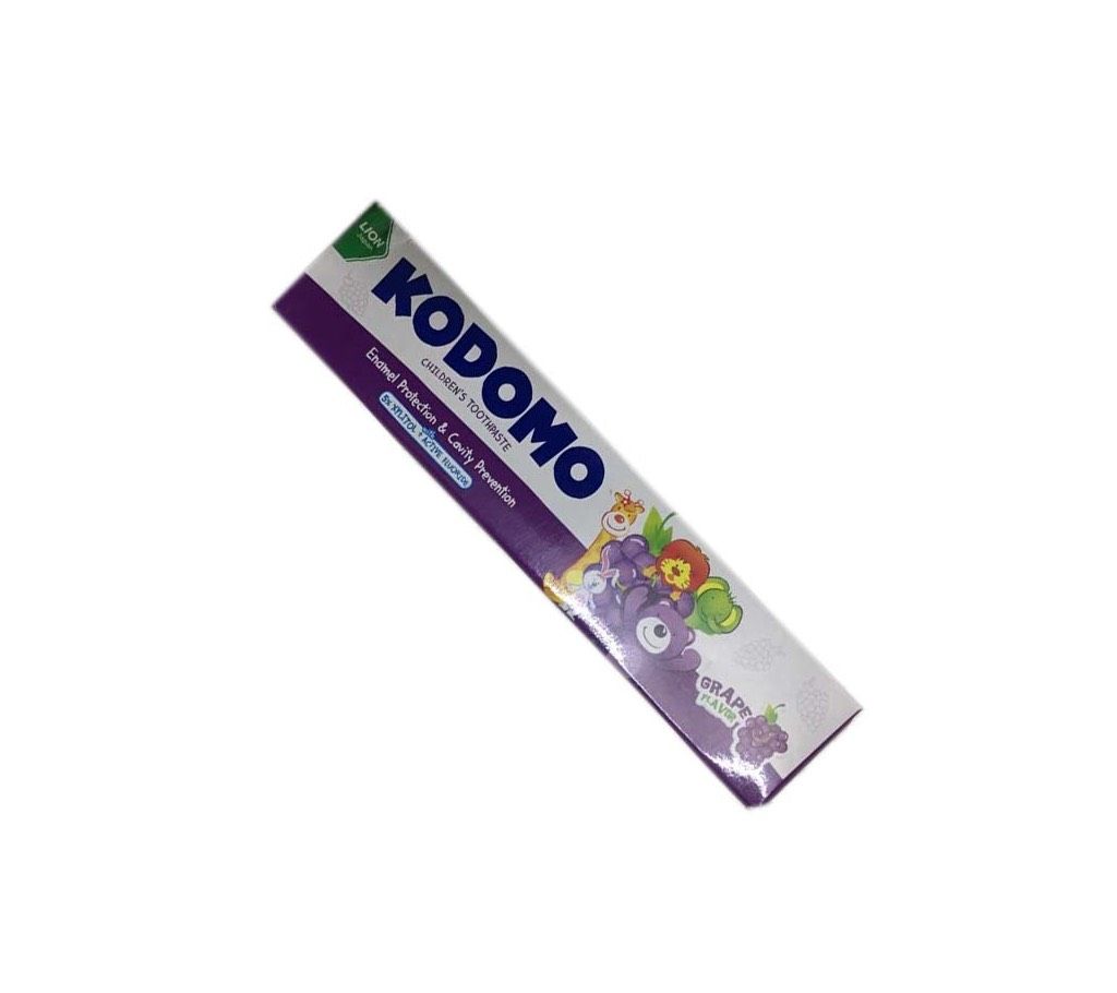 Kodomo Grape Flavor Toothpaste 40g - Thailand