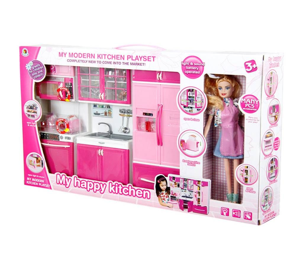 My Happy Pink Kitchen Set