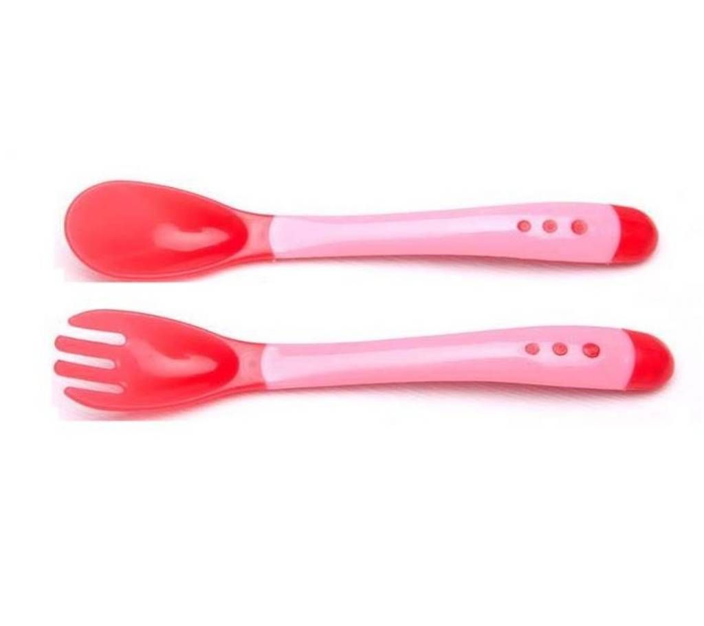 Baby New Safety Temperature Sensing Spoon