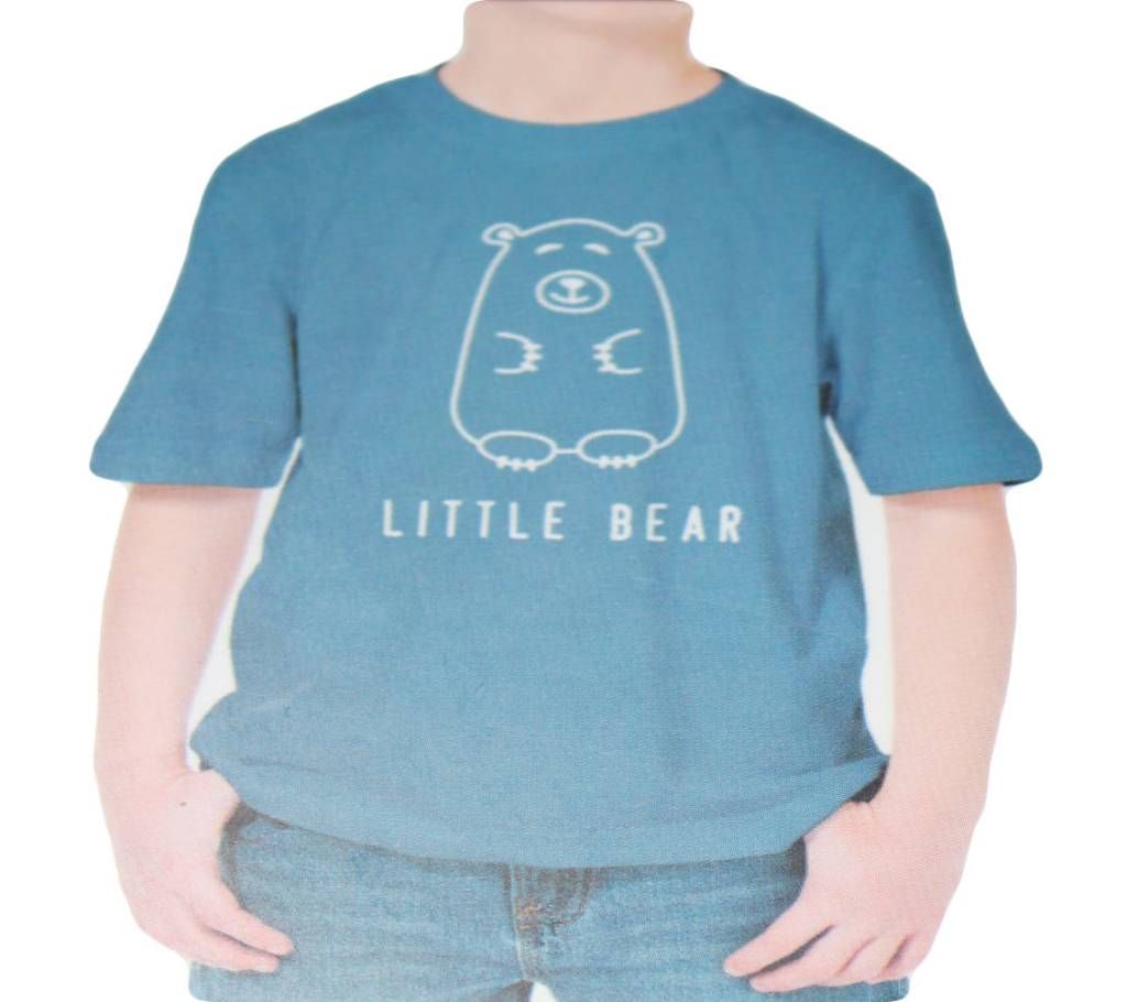 Little Bear boys print t shirt short sleeve
