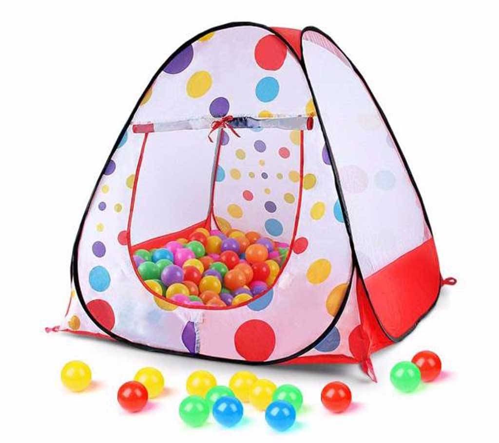 Kids Playing Tent with 50 balls