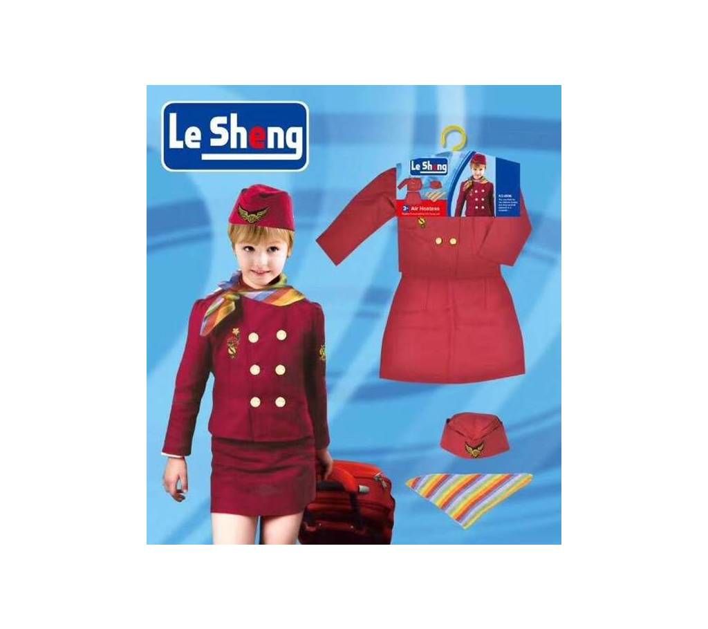 Air Hostess Cosplay Costume 