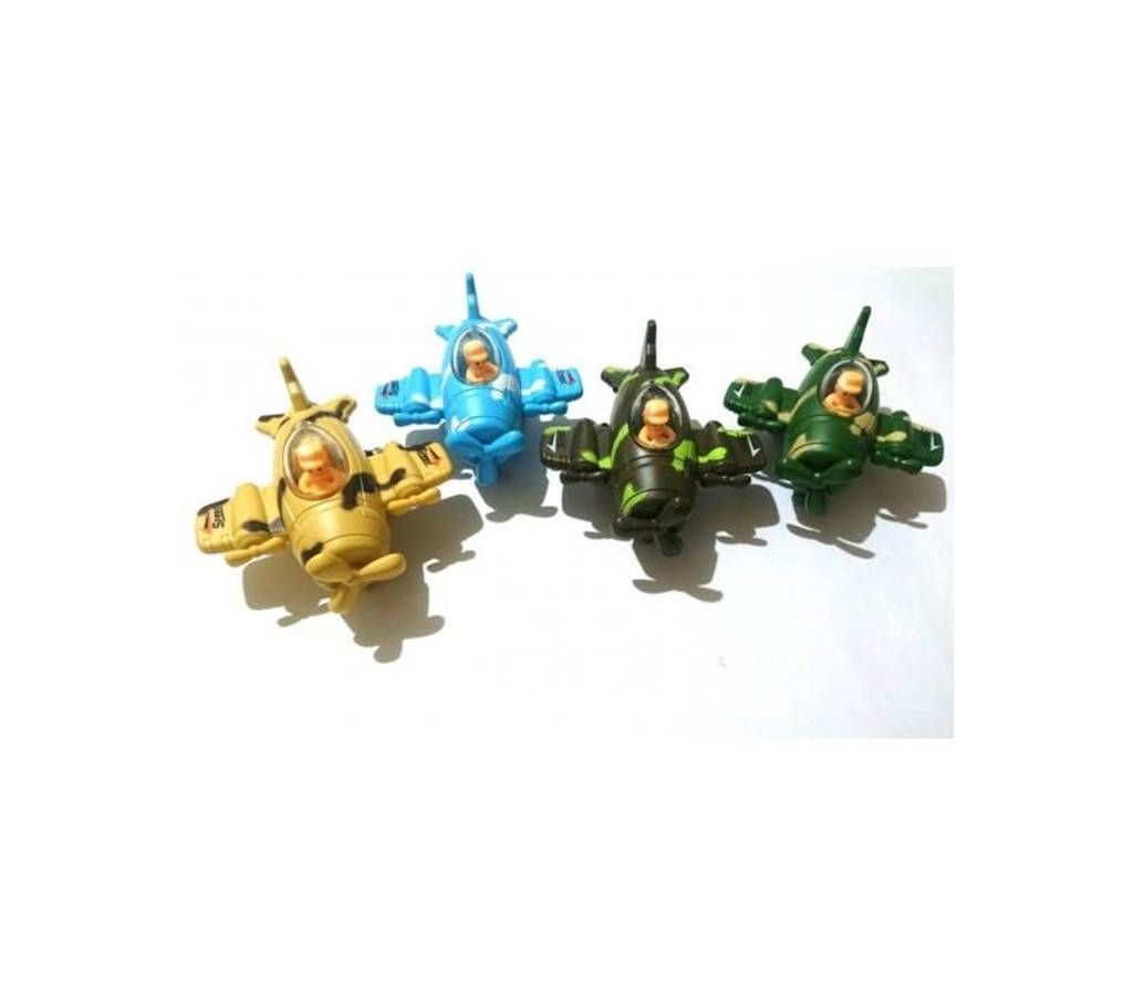 Bomber Friction Simulation Model based plane toy - 4 pcs