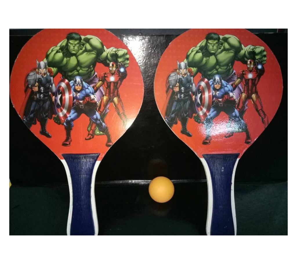 WOODEN AVENGERS BABY TABLE TANIS BAT