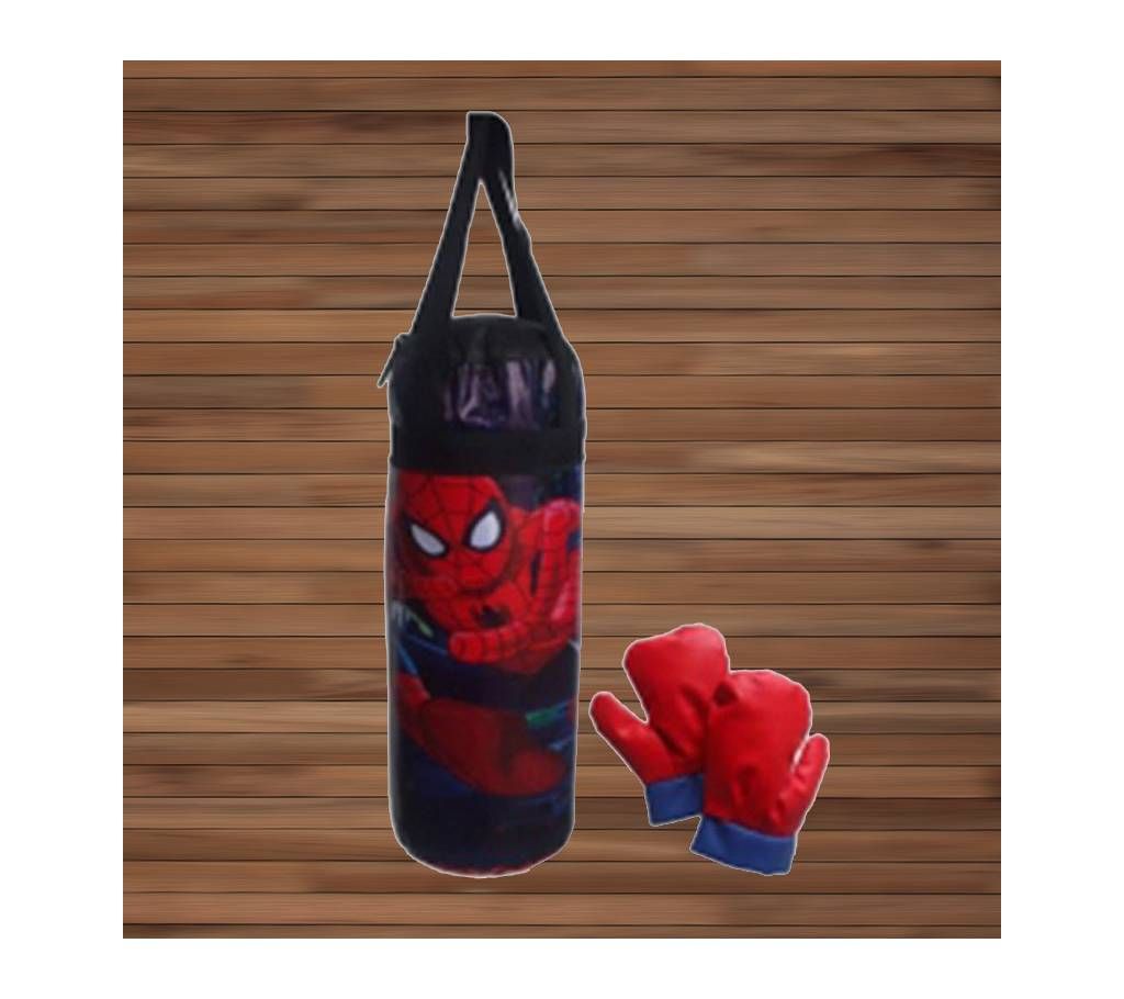 Kid's Spiderman Red Boxing Set