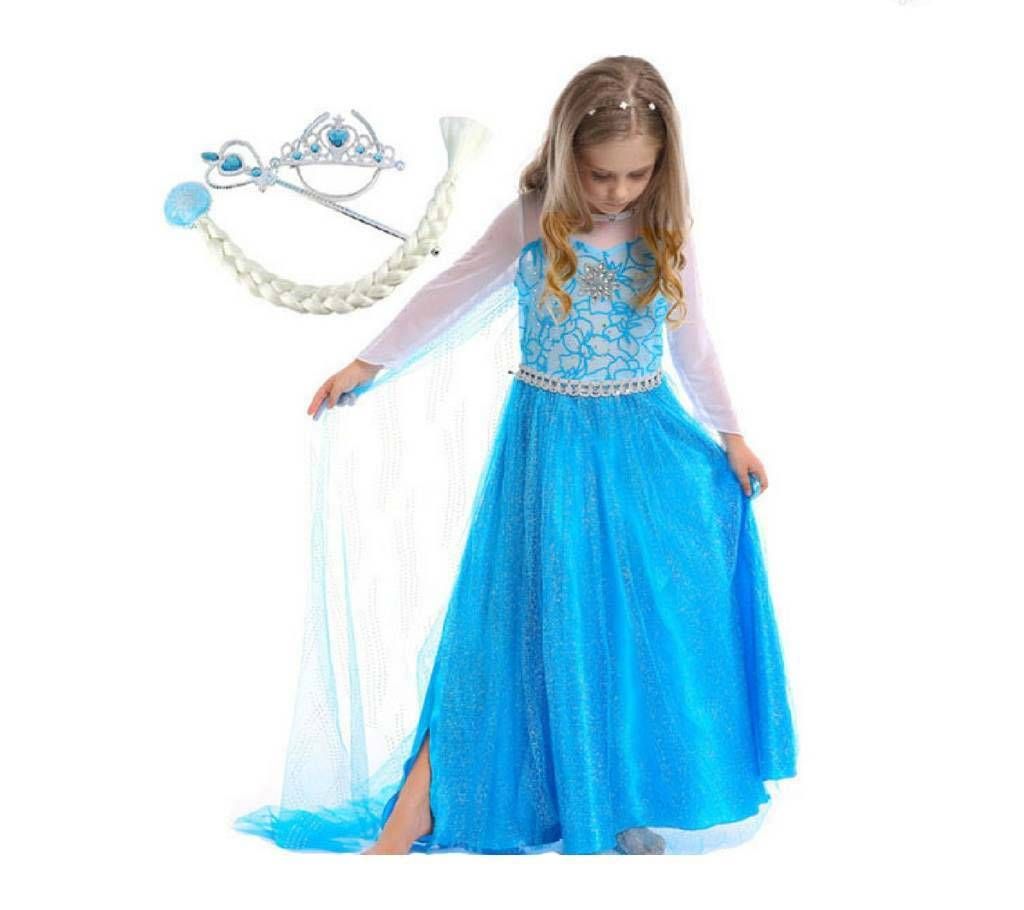 Elsa blue dress