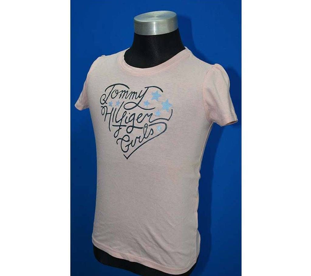 round neck girls t shirt 