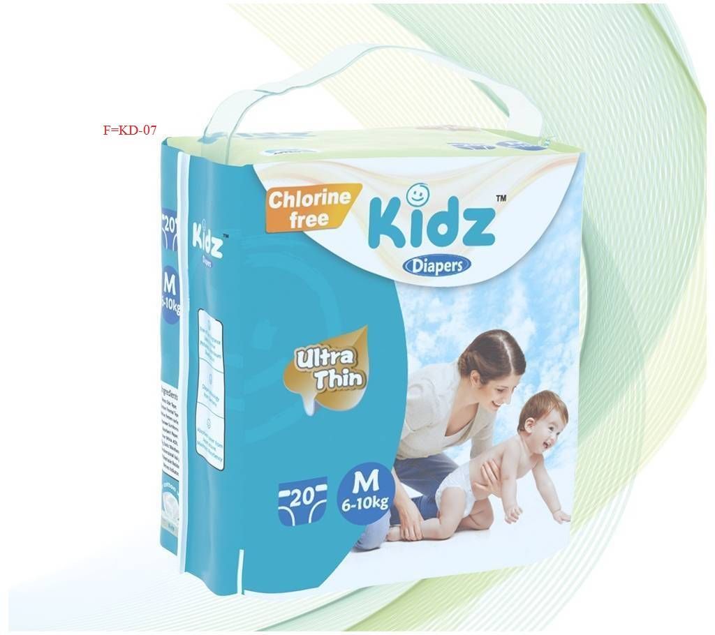 kidz Diapers M (6-10kg). F=KD-07