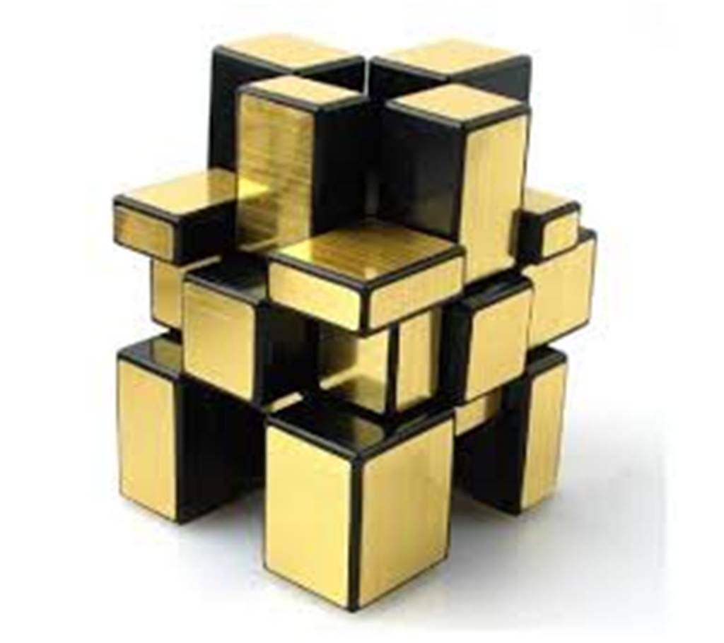 Mirror Block Rubik's Cube - Gold