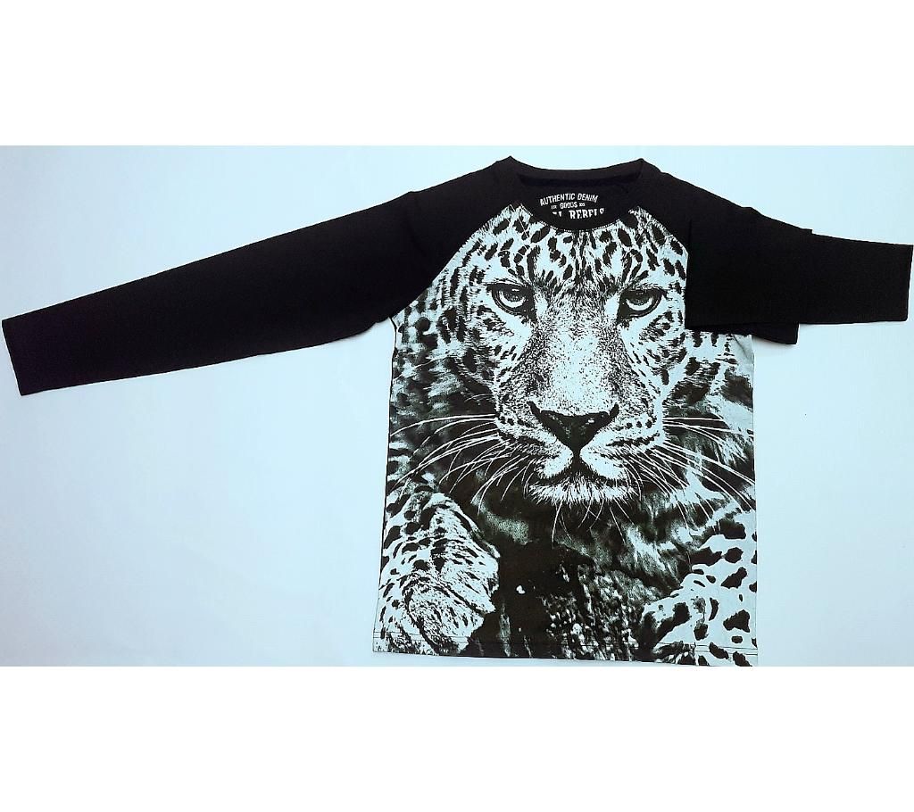 Boys Full Sleeve Cotton T Shirt 