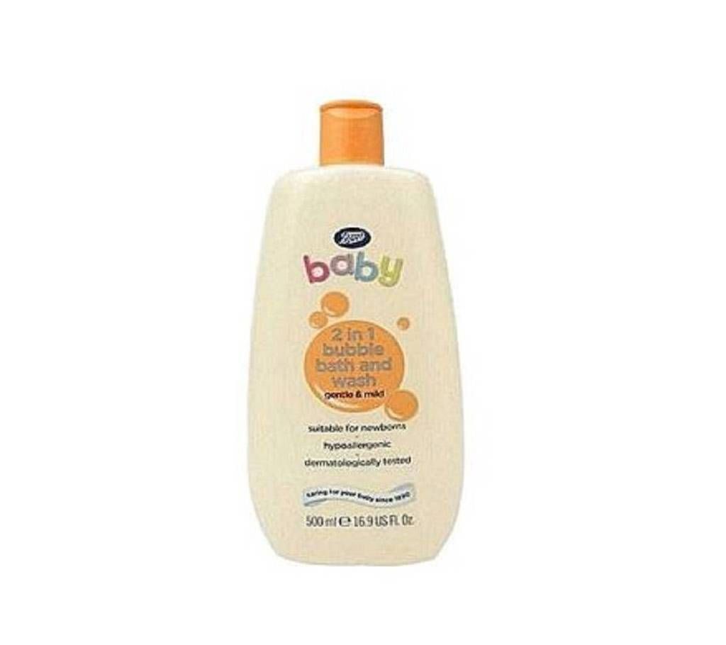 Boots Baby 2 in 1 Bubble Bath and Wash UK