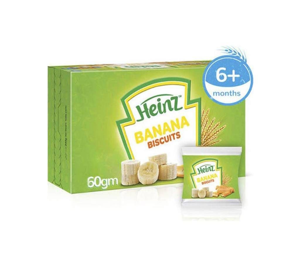 Heinz Biscuits Banana - 60gm (UAE)