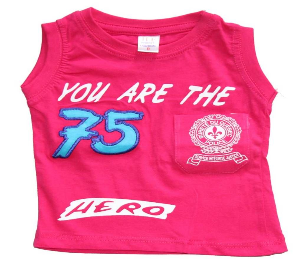 Pink Soft Baby Boys T Shirt