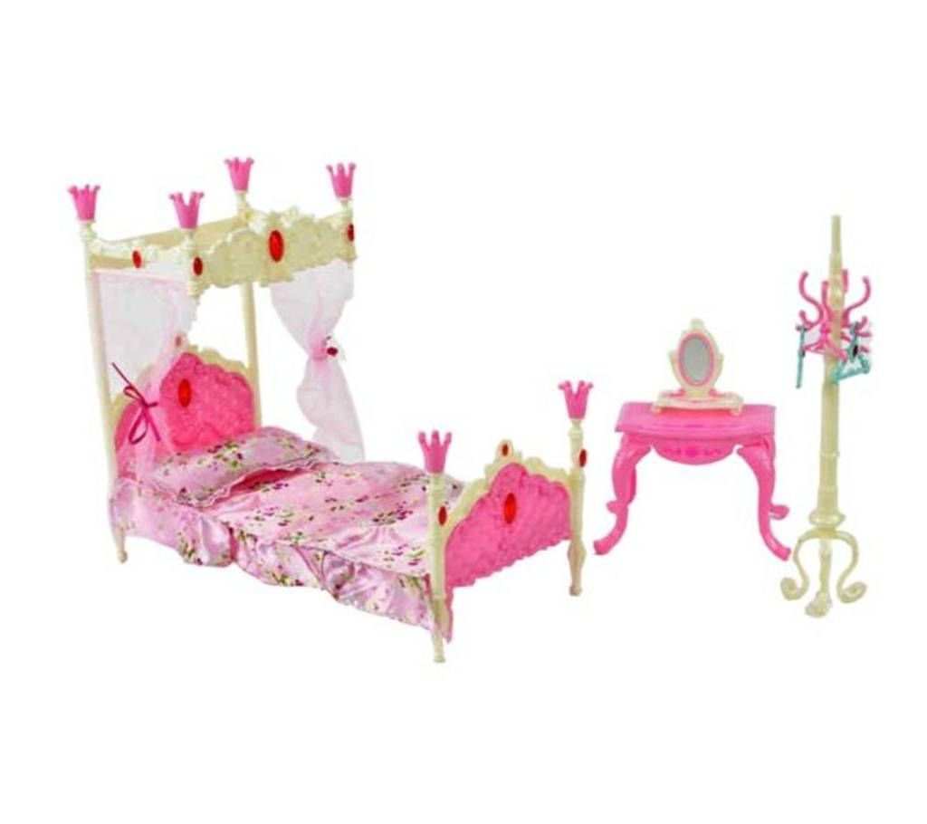 Frozen Furniture Series Princes Bed (Pink) For kids
