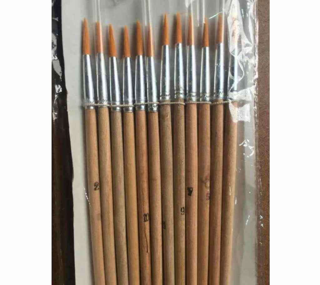 color brush- 12 pieces set 