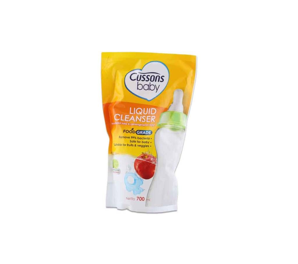 CUSSONS BABY Liquid Cleanser Food Grade, Lime Extract 700 ML (POUCH PACK) - Indonesia 