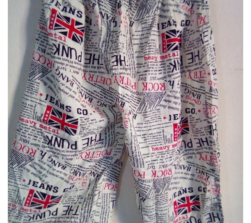 China Linen Printed Palazzo for Girls