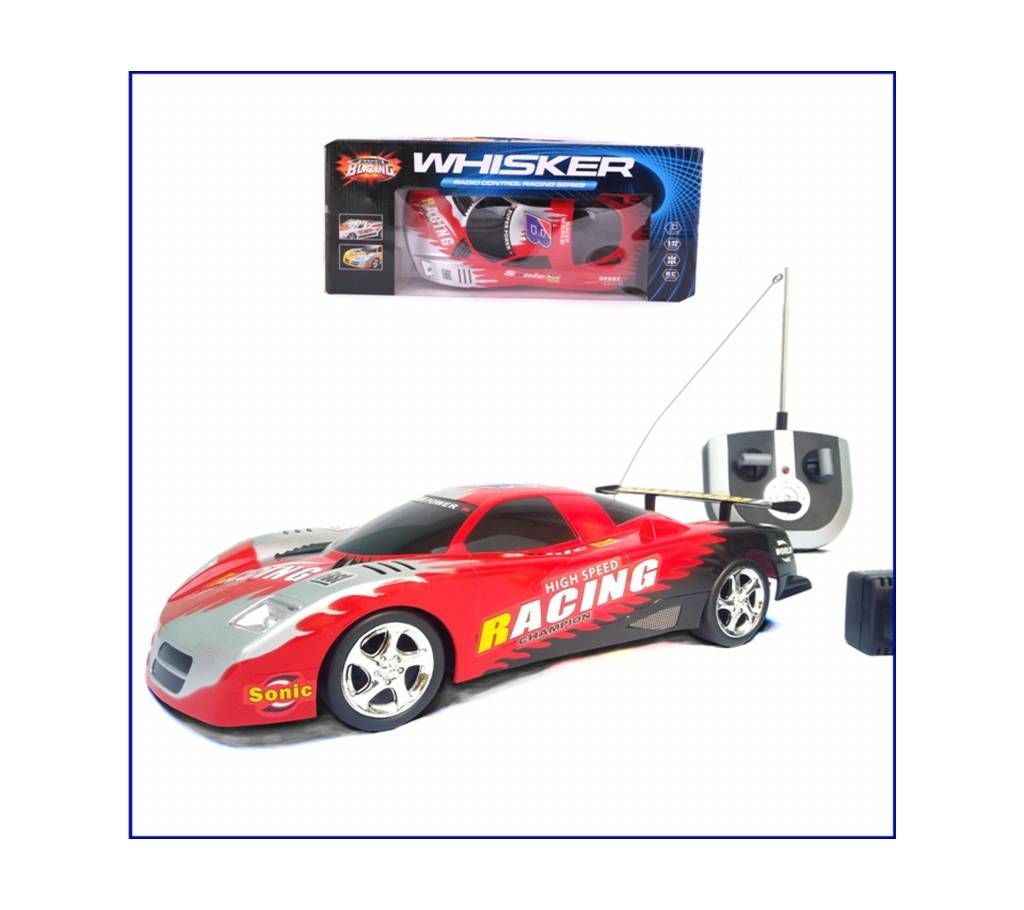 WHISKER R.C High Qualtiy Sprots Car Red