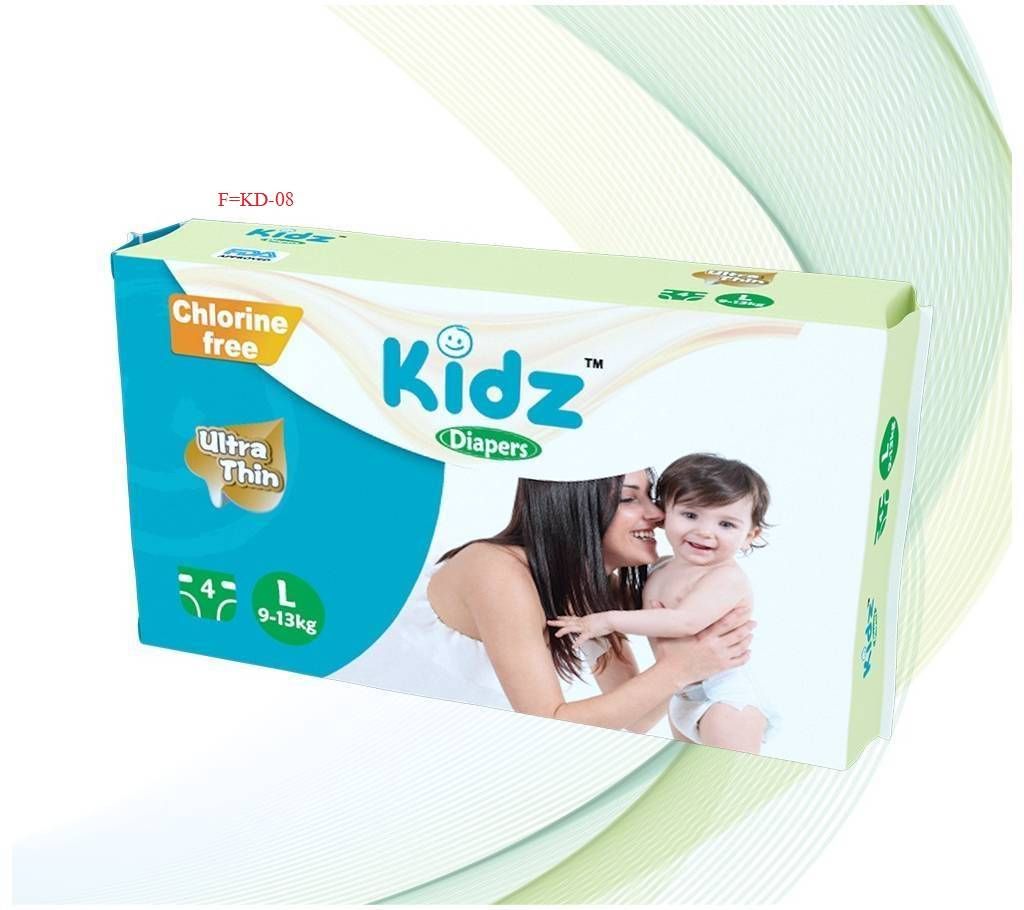 kidz Diapers L (9-13kg). F=KD-08