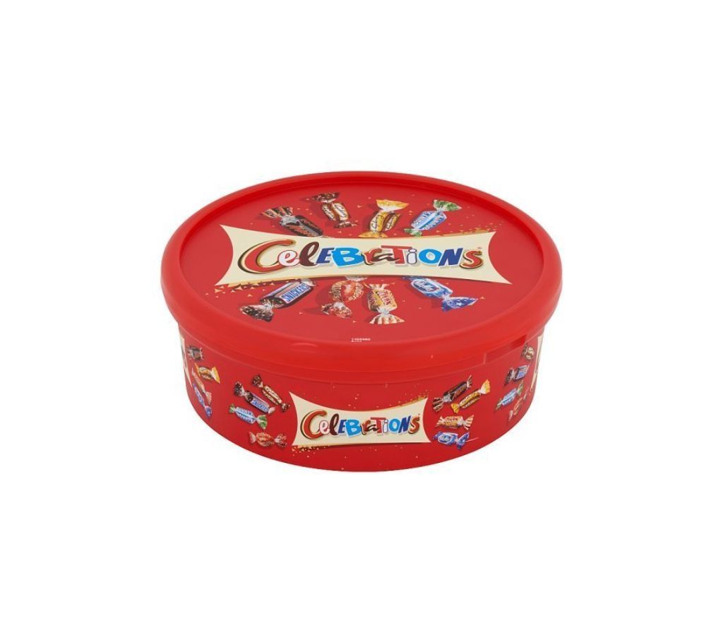 Celebration Mix Chocolate Gift Tub  660g UK1