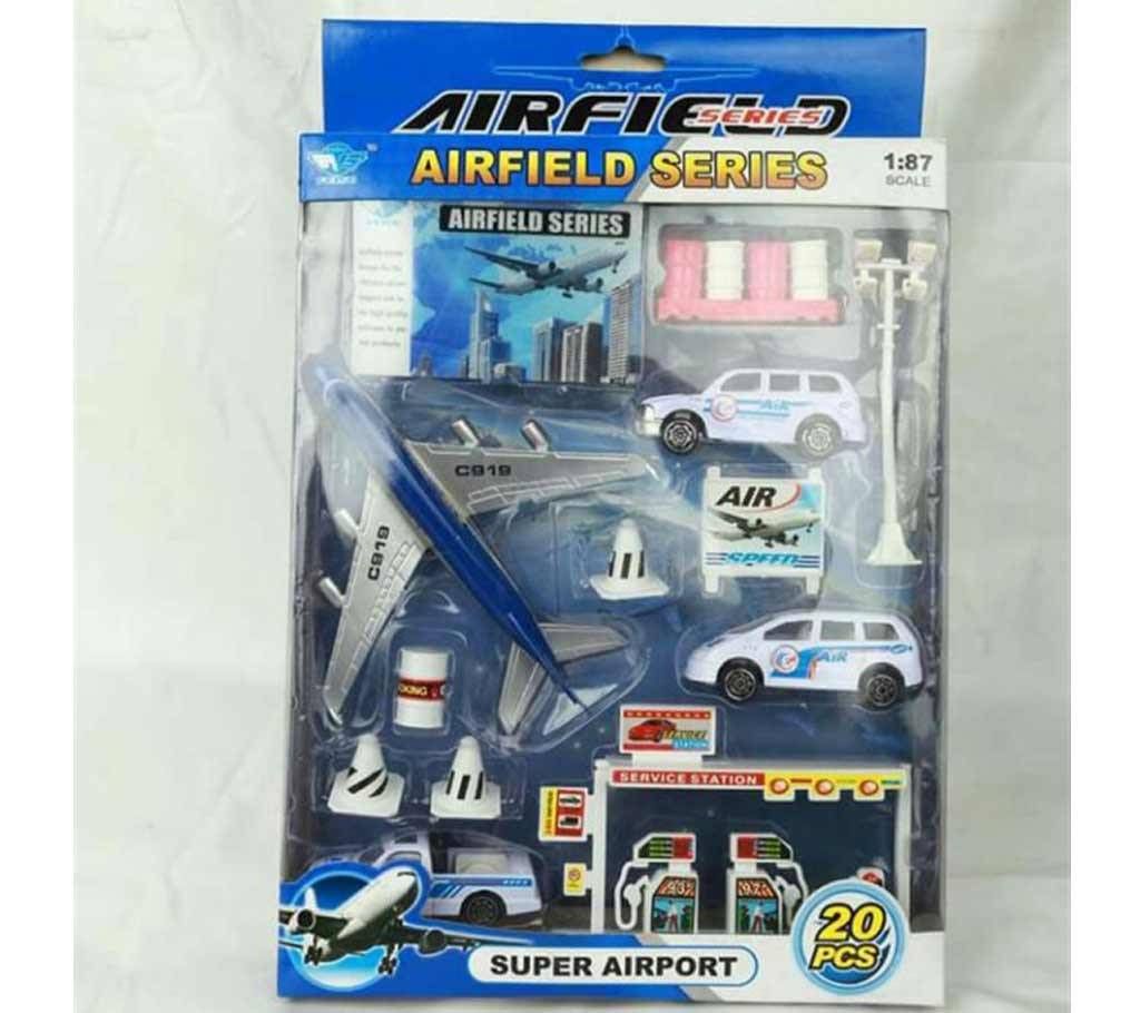 Air Field Toy Set