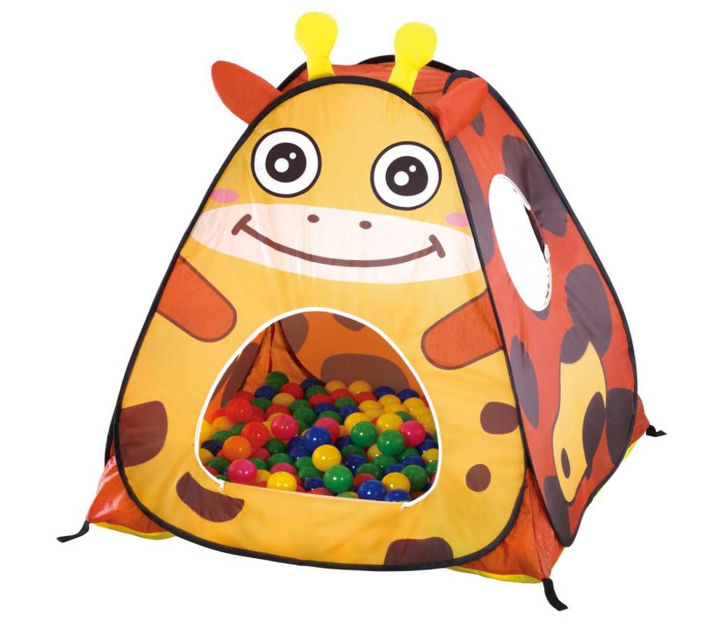 Cow Tent House with 50 Balls