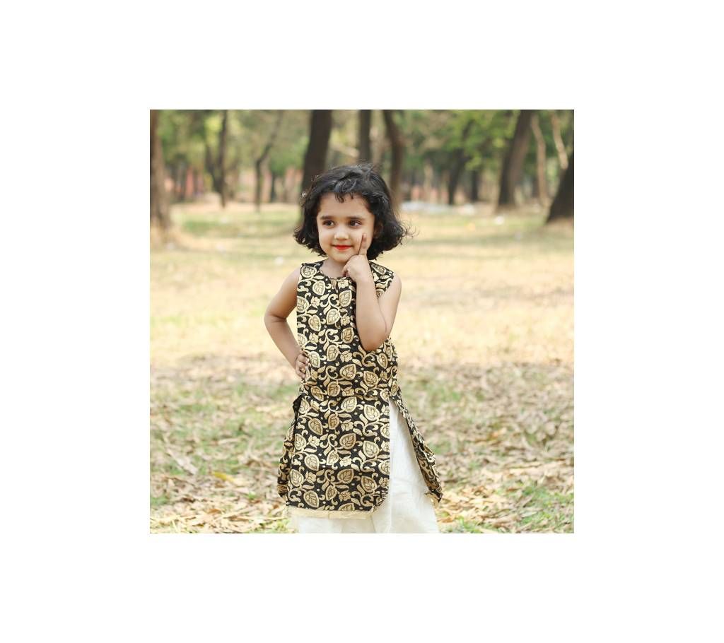 Fashionable skirt kurti for baby girl