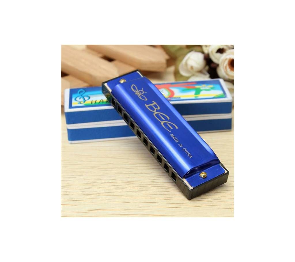 Bee bee Mouth Organ with 10 holes (Blue) Mouth Organ