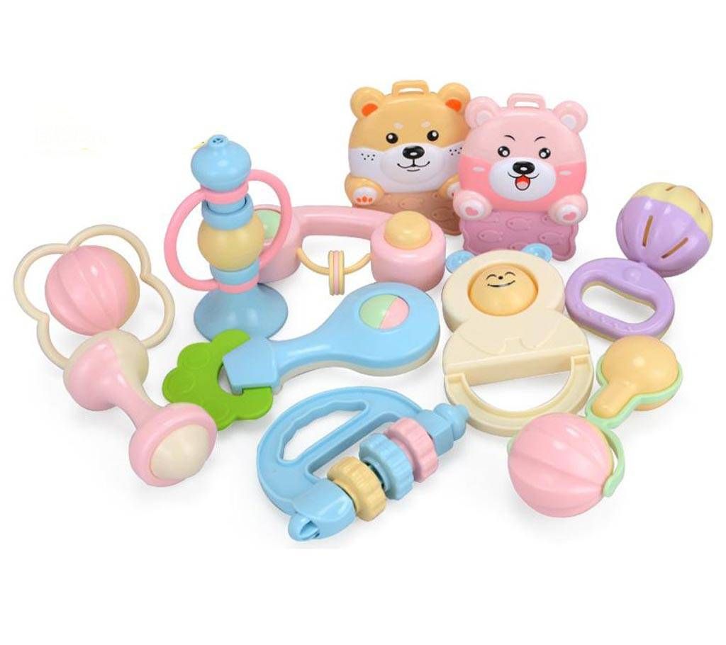 Newborn 12-Piece Rattle Set