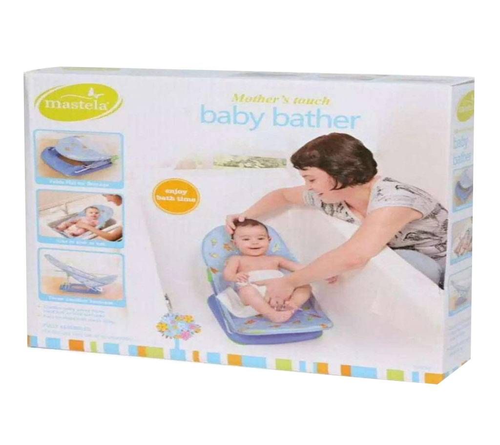 Mothers Touch Baby Bather