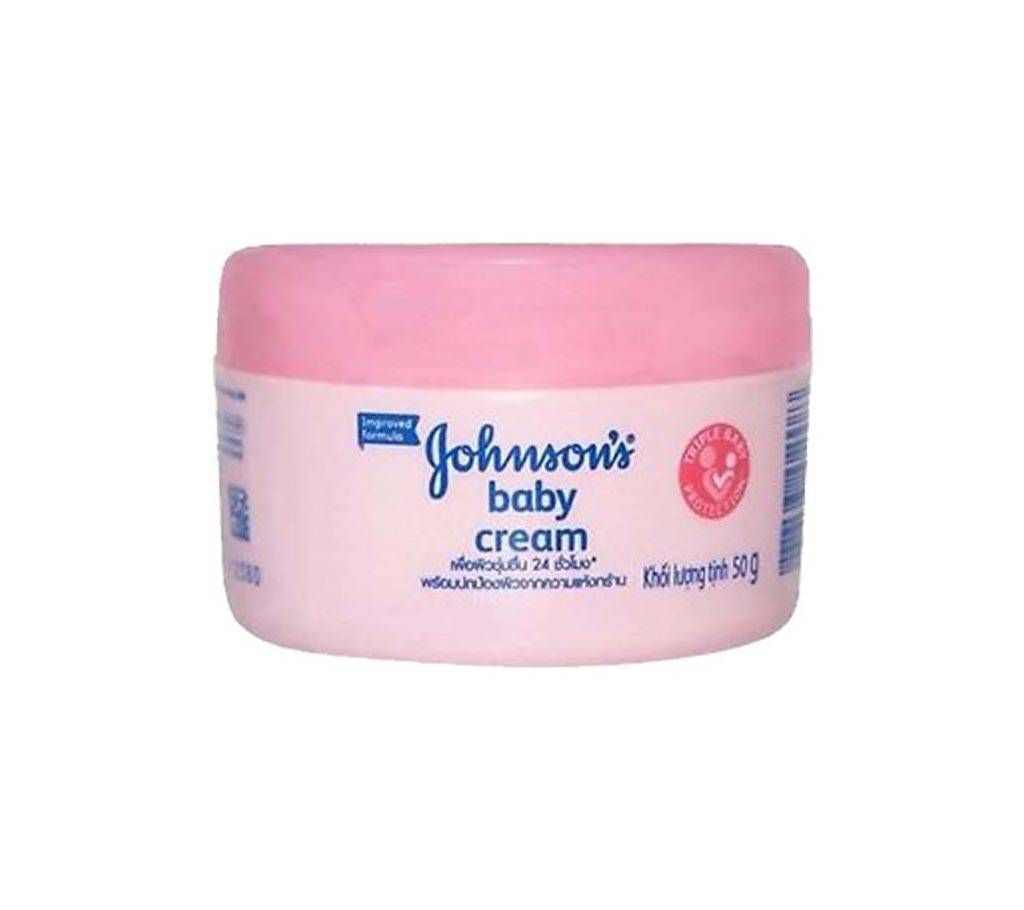Johnson Baby Cream 50 gm  Thailand