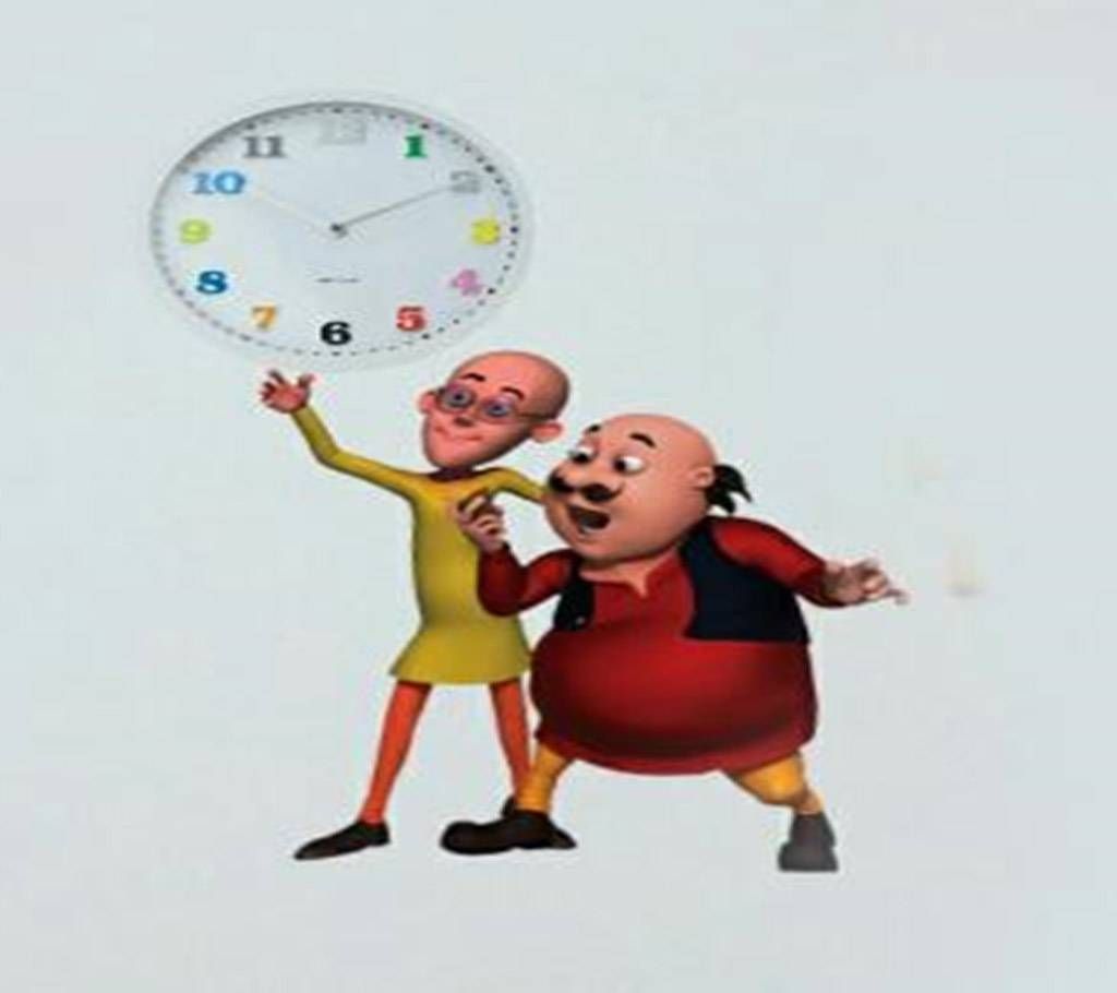 Motu Patlu Wall Clock