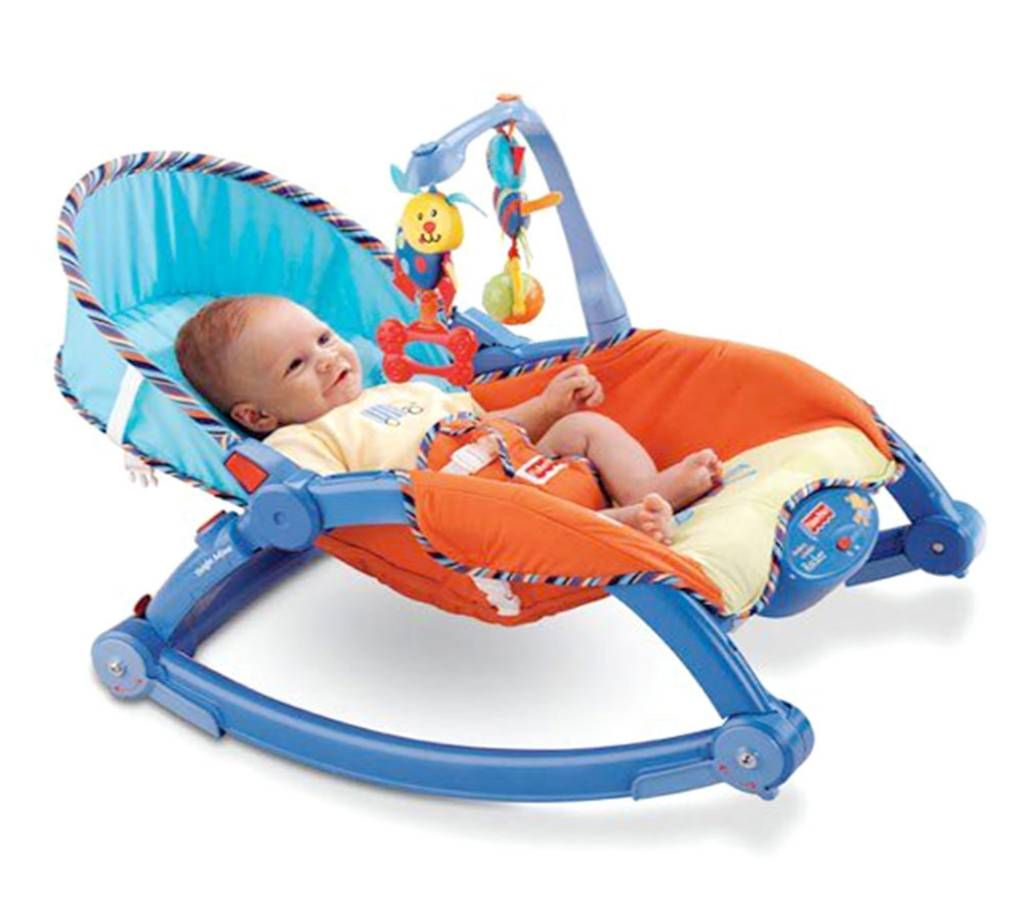 Fisher -Price Orangey Bird Infant To Toddler Rocker