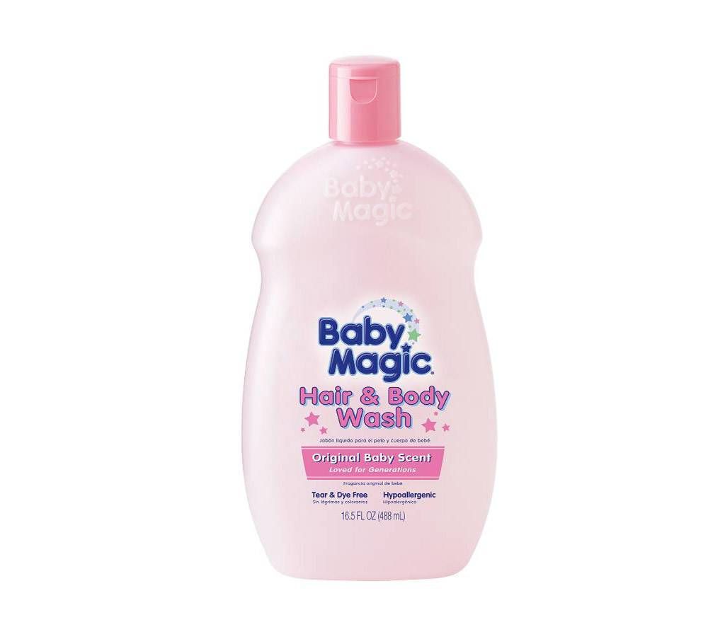 Baby Magic ORIGINAL HAIR & BODY WASH 16.5 oz - USA