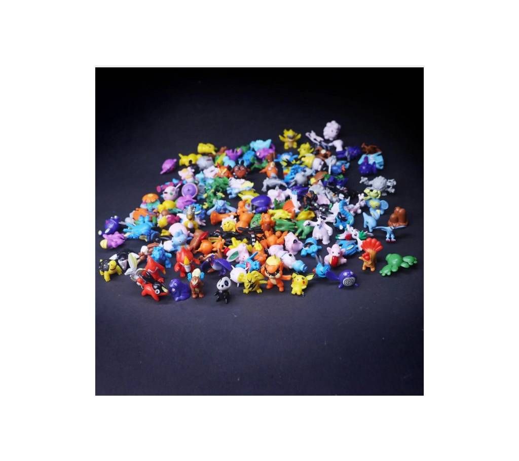24 pieces pokemones figure toys collection